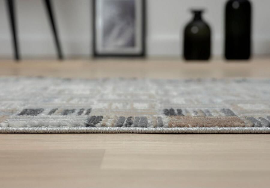 Myflair Möbel & Accessoires Vloerkleed Mijn Stemming MAGAZIJNOPRUIMING! Kortpolig Scandi-ontwerp met rand bijzonder zacht door microvezel - Foto 7