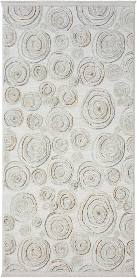 Myflair Möbel & Accessoires Vloerkleed Mijn Stijl MAGAZIJNOPRUIMING! Kortpolig Scandi-ontwerp bijzonder zacht door microvezel met franjes - Foto 8