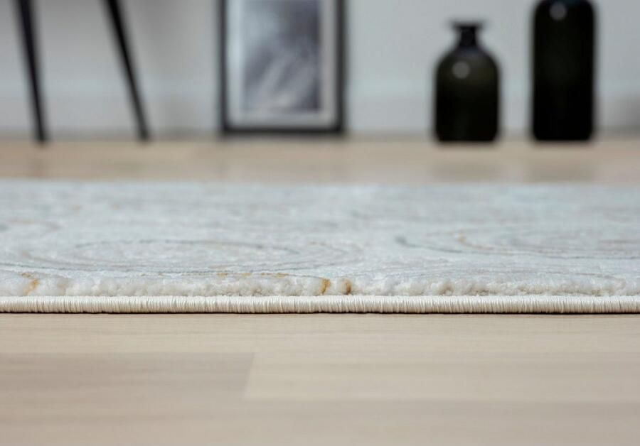 Myflair Möbel & Accessoires Vloerkleed Mijn Stijl MAGAZIJNOPRUIMING! Kortpolig Scandi-ontwerp bijzonder zacht door microvezel met franjes - Foto 7