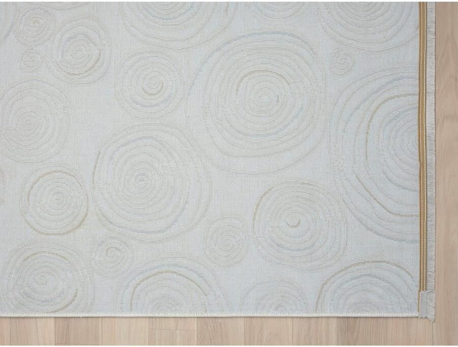 Myflair Möbel & Accessoires Vloerkleed Mijn Stijl MAGAZIJNOPRUIMING! Kortpolig Scandi-ontwerp bijzonder zacht door microvezel met franjes - Foto 3