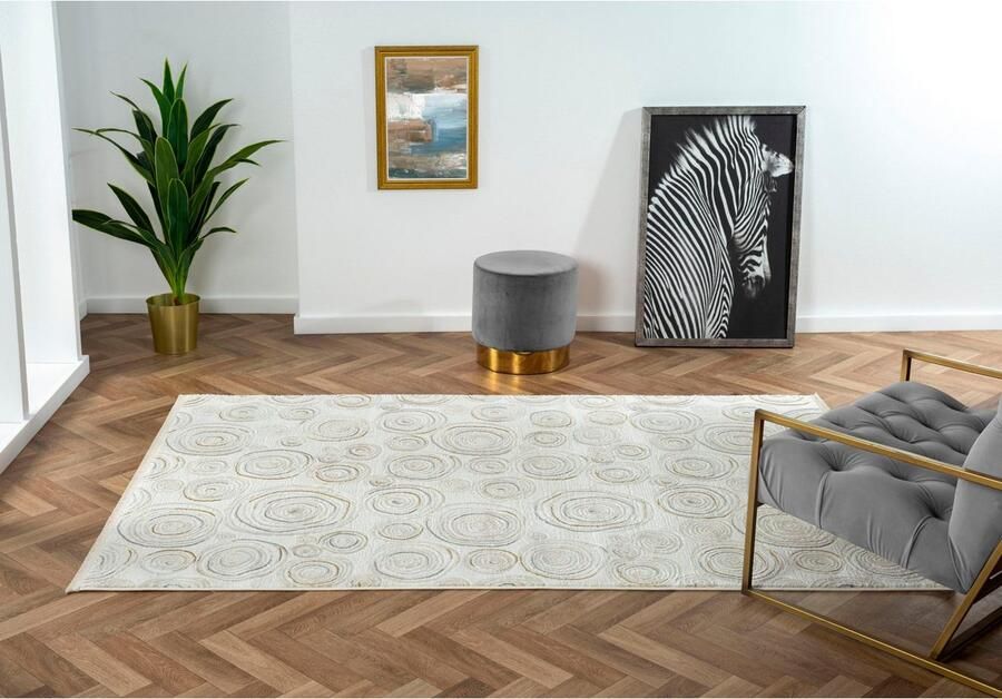 Myflair Möbel & Accessoires Vloerkleed Mijn Stijl MAGAZIJNOPRUIMING! Kortpolig Scandi-ontwerp bijzonder zacht door microvezel met franjes - Foto 7
