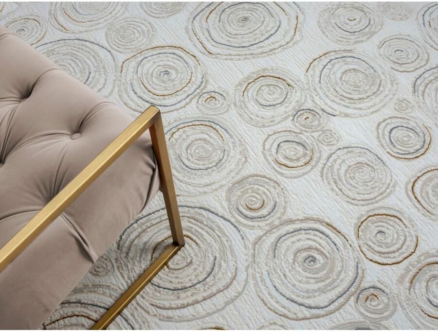 Myflair Möbel & Accessoires Vloerkleed Mijn Stijl MAGAZIJNOPRUIMING! Kortpolig Scandi-ontwerp bijzonder zacht door microvezel met franjes - Foto 2