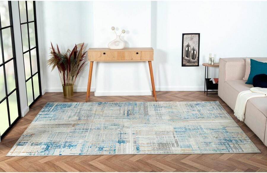 Myflair Möbel & Accessoires Vloerkleed Mijn Strepen MAGAZIJNOPRUIMING! Kortpolig retro-ontwerp bijzonder zacht door microvezel - Foto 8
