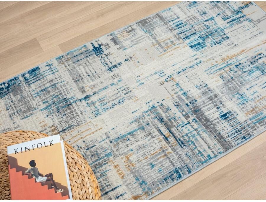 Myflair Möbel & Accessoires Vloerkleed Mijn Strepen MAGAZIJNOPRUIMING! Kortpolig retro-ontwerp bijzonder zacht door microvezel - Foto 3