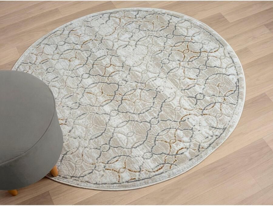 Myflair Möbel & Accessoires Vloerkleed Mijn Vloer MAGAZIJNOPRUIMING! Kortpolig retro-stijl bijzonder zacht door microvezel - Foto 5