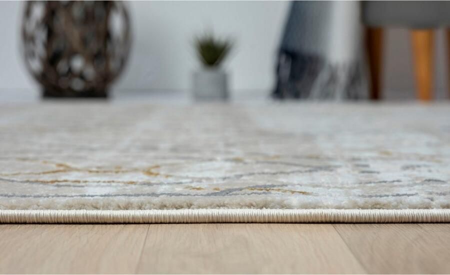 Myflair Möbel & Accessoires Vloerkleed Mijn Vloer MAGAZIJNOPRUIMING! Kortpolig retro-stijl met franjes bijzonder zacht door microvezel - Foto 10