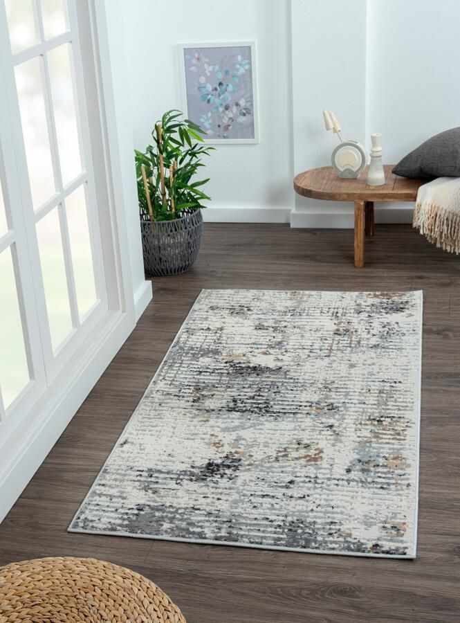 Myflair Möbel & Accessoires Vloerkleed Mijn Vreugde MAGAZIJNOPRUIMING! Kortpolig Scandi-ontwerp bijzonder zacht door microvezel