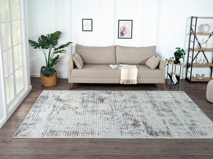 Myflair Möbel & Accessoires Vloerkleed Mijn Vreugde MAGAZIJNOPRUIMING! Kortpolig Scandi-ontwerp bijzonder zacht door microvezel - Foto 6