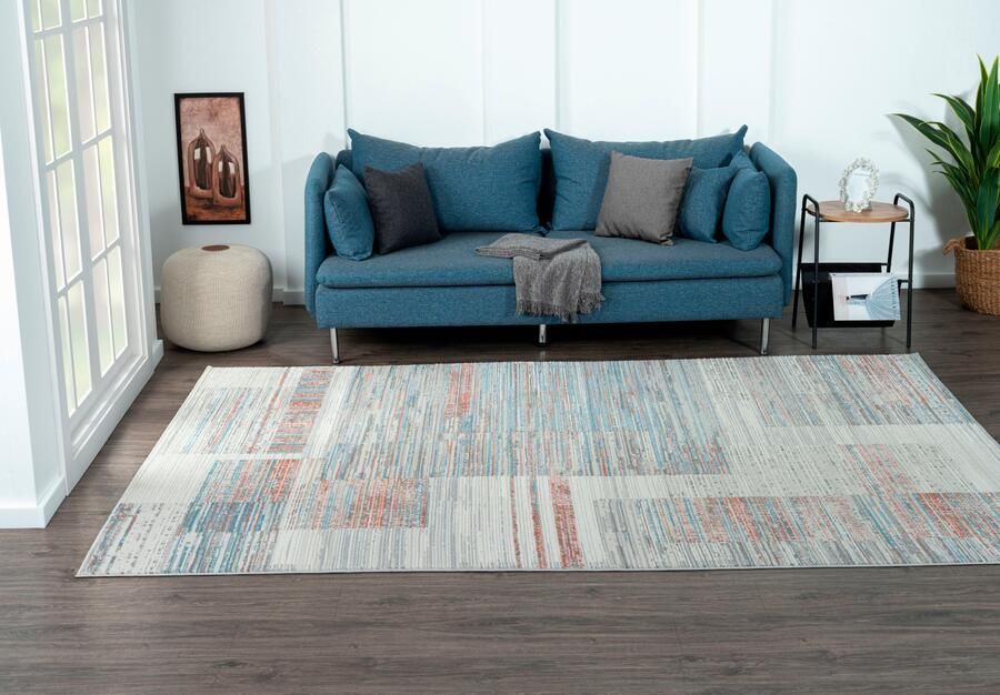 Myflair Möbel & Accessoires Vloerkleed My Colors Kortpolig retro-ontwerp bijzonder zacht door microvezel - Foto 10