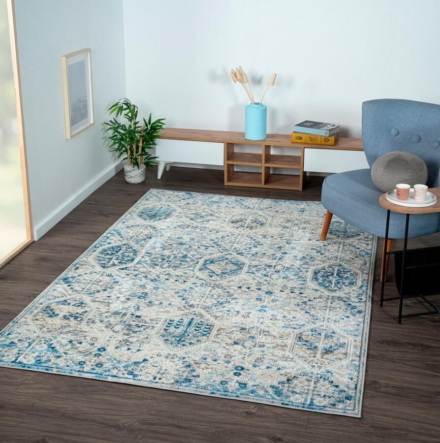Myflair Möbel & Accessoires Vloerkleed My Heriz 2 Kortpolig klassiek oosters ontwerp bijzonder zacht door microvezel - Foto 10
