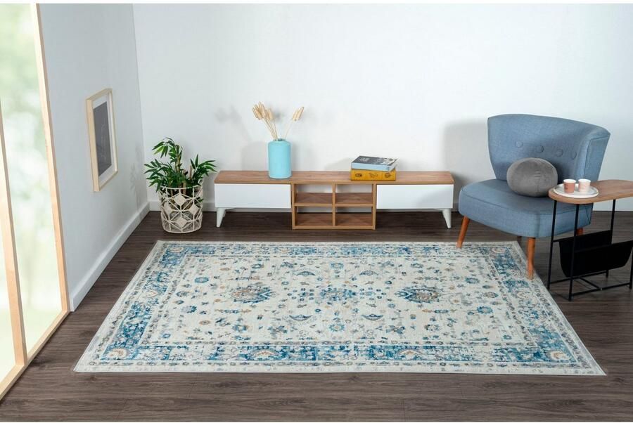 Myflair Möbel & Accessoires Vloerkleed My Heriz Kortpolig klassiek oosters ontwerp bijzonder zacht door microvezel - Foto 8