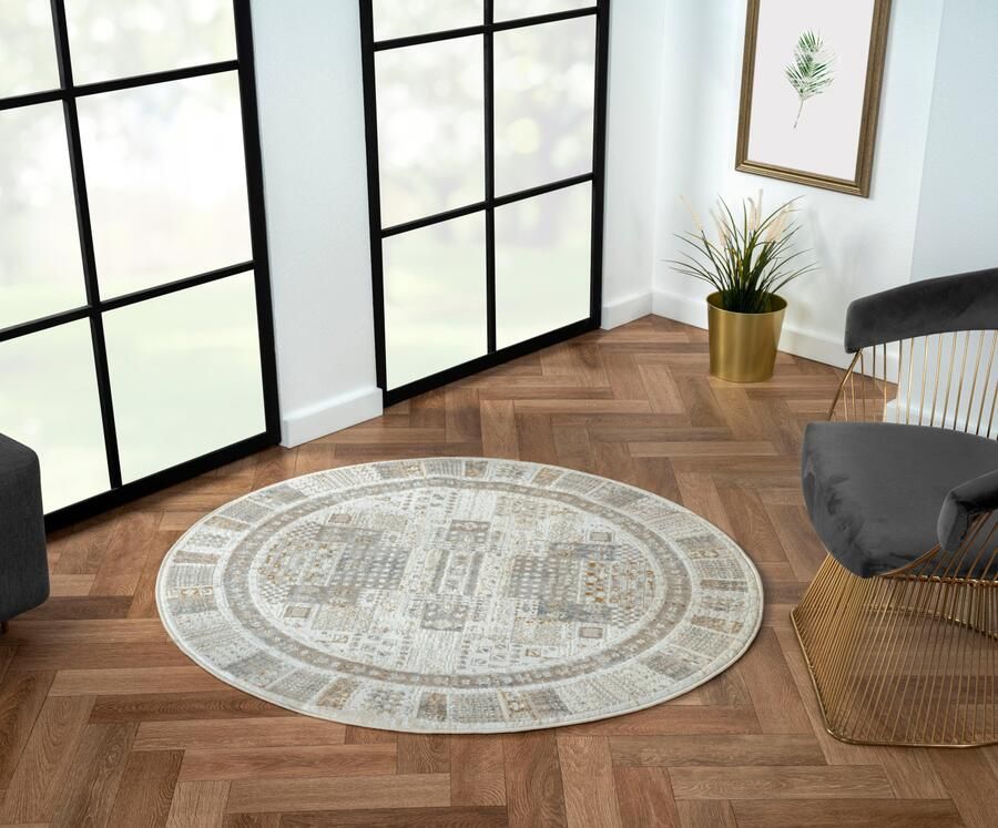 Myflair Möbel & Accessoires Vloerkleed My Kashkuly Kortpolig retro-stijl bijzonder zacht door microvezel - Foto 9