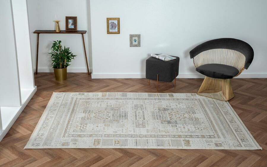 Myflair Möbel & Accessoires Vloerkleed My Kashkuly Kortpolig retro-stijl bijzonder zacht door microvezel met franjes - Foto 10
