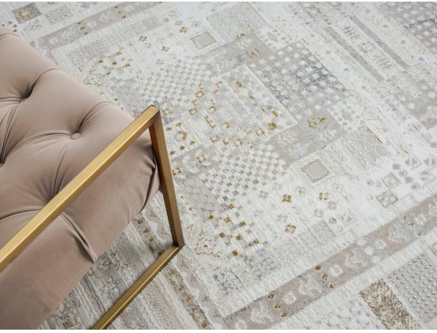 Myflair Möbel & Accessoires Vloerkleed My Kashkuly Kortpolig retro-stijl bijzonder zacht door microvezel met franjes - Foto 3