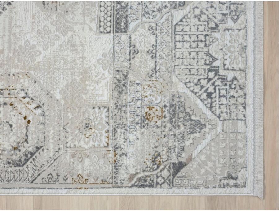 Myflair Möbel & Accessoires Vloerkleed My Kazak Kortpolig retro-stijl bijzonder zacht door microvezel met franjes - Foto 4