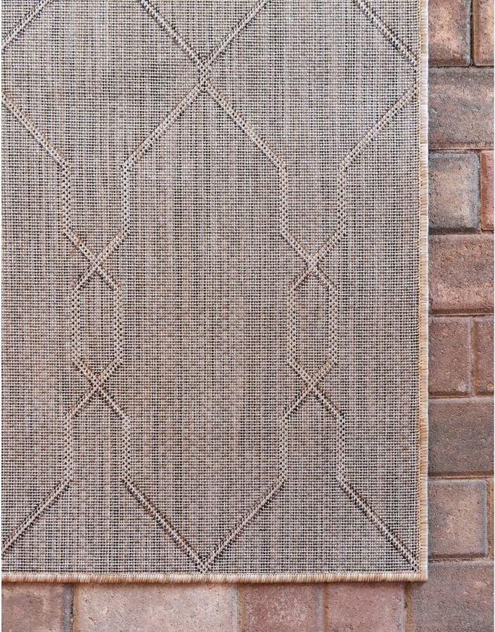 Myflair Möbel & Accessoires Vloerkleed Outdoor Kruisen MAGAZIJNOPRUIMING! Platweefsel geschikt voor binnen en buiten