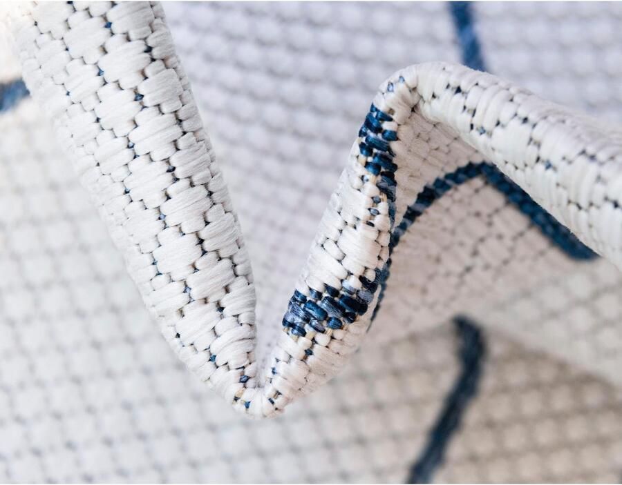 Myflair Möbel & Accessoires Vloerkleed Outdoor Kruisen MAGAZIJNOPRUIMING! Platweefsel geschikt voor binnen en buiten - Foto 5