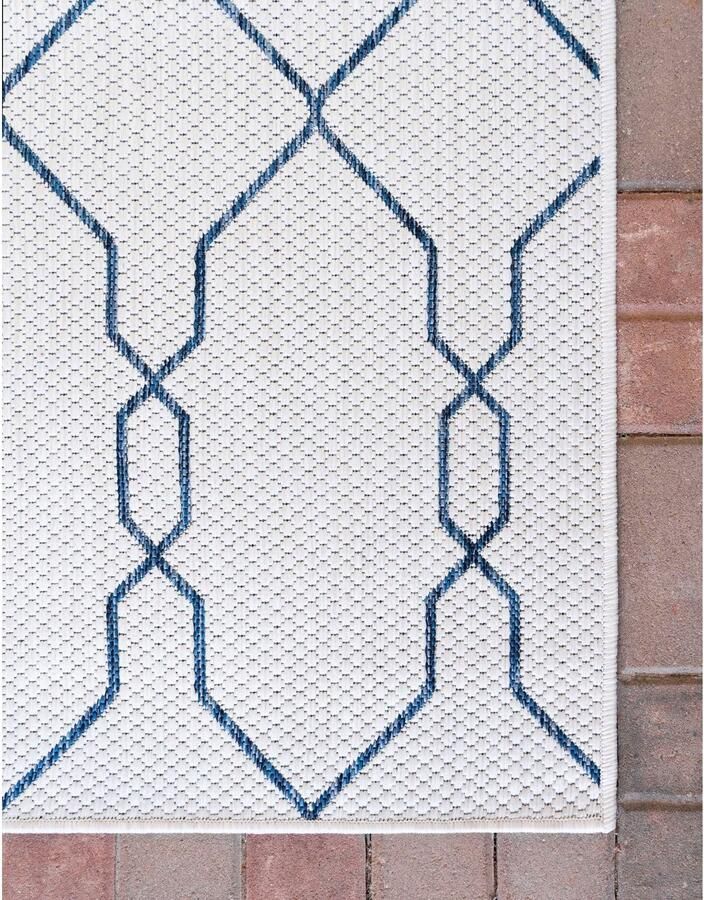 Myflair Möbel & Accessoires Vloerkleed Outdoor Kruisen MAGAZIJNOPRUIMING! Platweefsel geschikt voor binnen en buiten - Foto 4