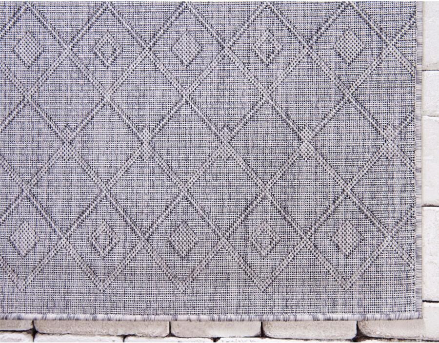 Myflair Möbel & Accessoires Vloerkleed Outdoor Kruisen MAGAZIJNOPRUIMING! Platweefsel ruitmotief geschikt voor binnen en buiten - Foto 4