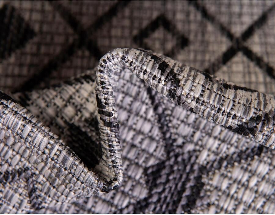 Myflair Möbel & Accessoires Vloerkleed Outdoor Kruisen MAGAZIJNOPRUIMING! Platweefsel ruitmotief geschikt voor binnen en buiten - Foto 6