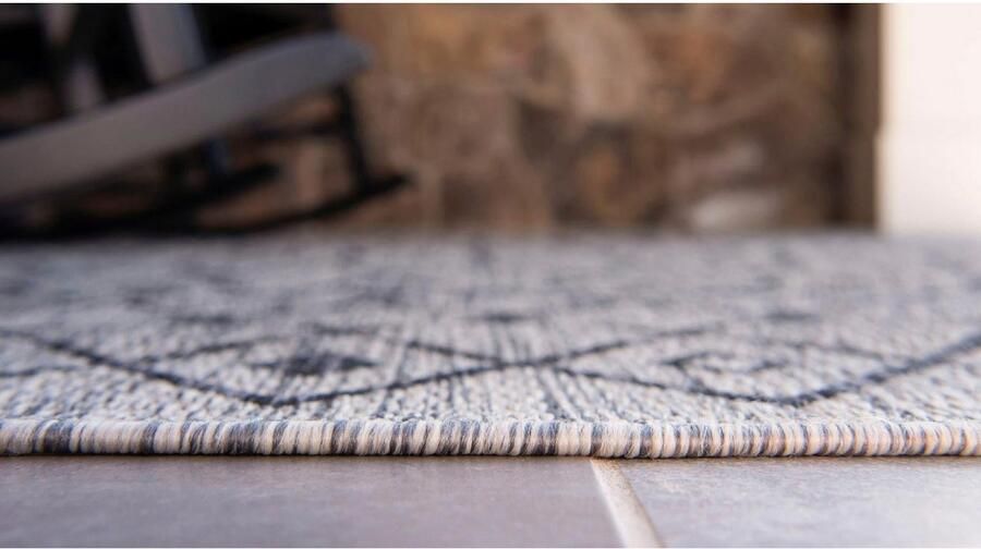 Myflair Möbel & Accessoires Vloerkleed Outdoor Kruisen MAGAZIJNOPRUIMING! Platweefsel ruitmotief geschikt voor binnen en buiten - Foto 16