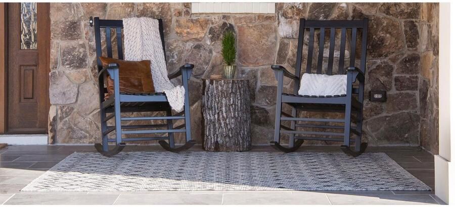 Myflair Möbel & Accessoires Vloerkleed Outdoor Kruisen MAGAZIJNOPRUIMING! Platweefsel ruitmotief geschikt voor binnen en buiten - Foto 20