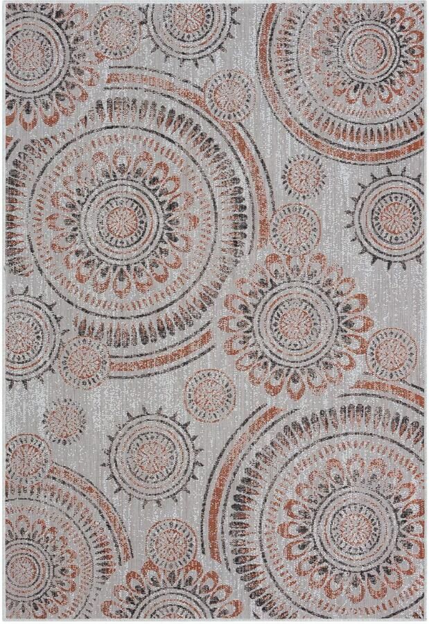 Myflair Möbel & Accessoires Vloerkleed Sonic MAGAZIJNOPRUIMING! Ethno ontwerp cirkels geschikt voor buiten balkon terras - Foto 10