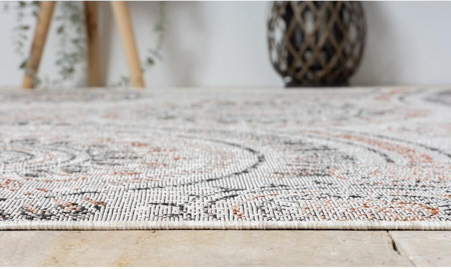 Myflair Möbel & Accessoires Vloerkleed Sonic MAGAZIJNOPRUIMING! Ethno ontwerp cirkels geschikt voor buiten balkon terras - Foto 9