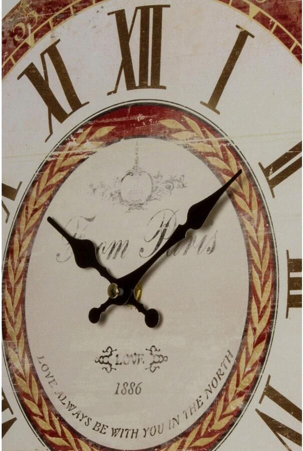 Myflair Möbel & Accessoires Wandklok "Love" rond ø 33 8 cm romeinse cijfers decoratief in keuken & woonkamer (1-delig) - Foto 2