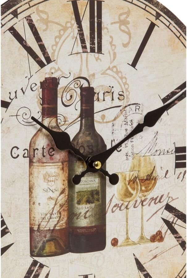 Myflair Möbel & Accessoires Wandklok "Walram" wit rond romeinse cijfers decoratief in keuken & woonkamer (1-delig) - Foto 2