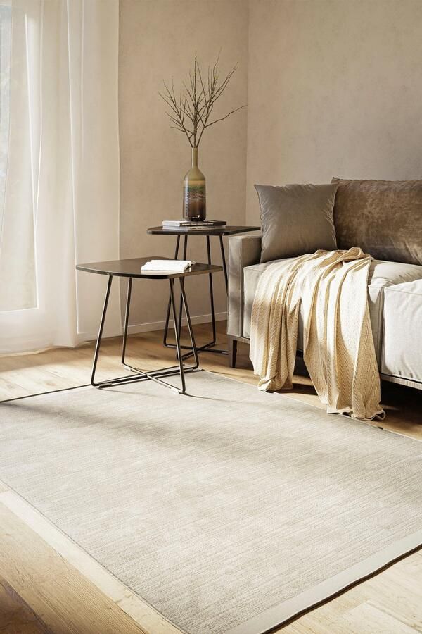 Myflair Möbel & Accessoires Wollen kleed WOOLY DREAM met de hand geweven tweezijdig te gebruiken kleed mêlee zuivere wol woonkamer - Foto 1