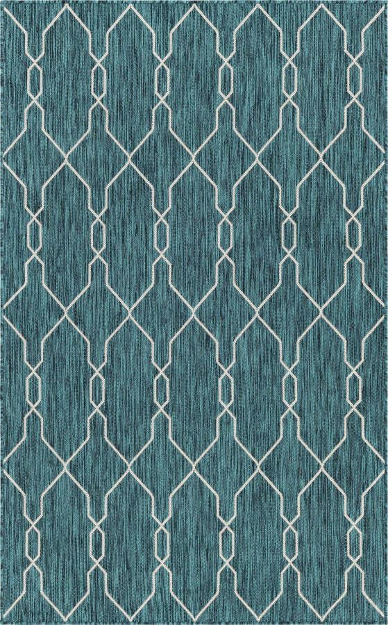 Myflair Möbel & Accessoires Vloerkleed Outdoor Kruisen MAGAZIJNOPRUIMING! Platweefsel geschikt voor binnen en buiten