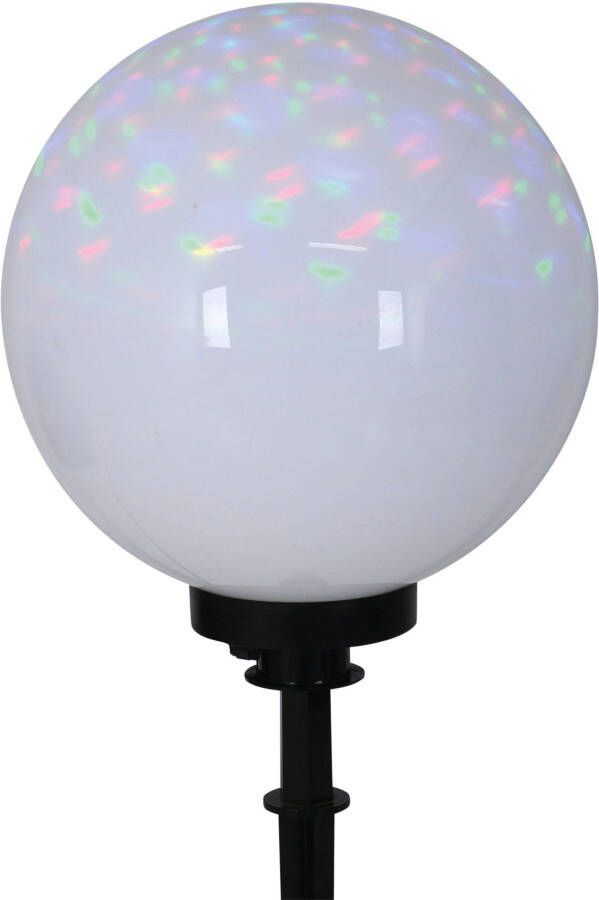 Näve Bollamp BALL Kunststof wit opaal d: 30 cm spit zwart excl. 1 x E27 max. 40 W (1 stuk) - Foto 2