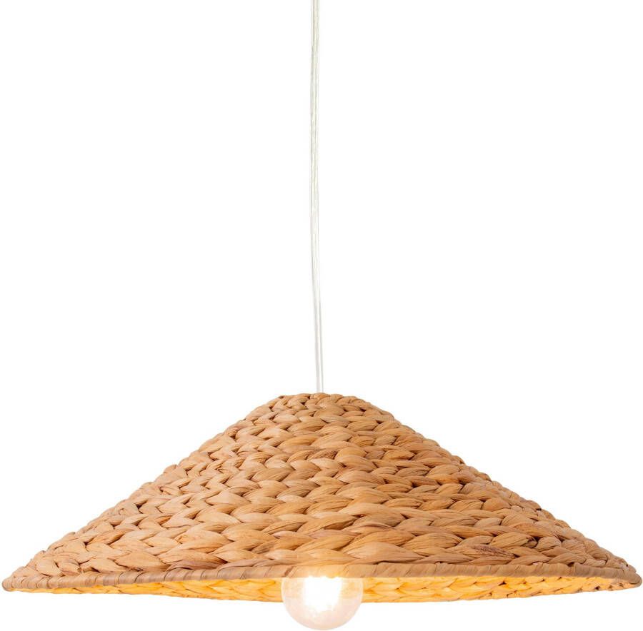 Näve Hanglamp Mand Kap van waterhyacintgras incl. pendel 120 cm excl. 1xE27 (1 stuk) - Foto 3