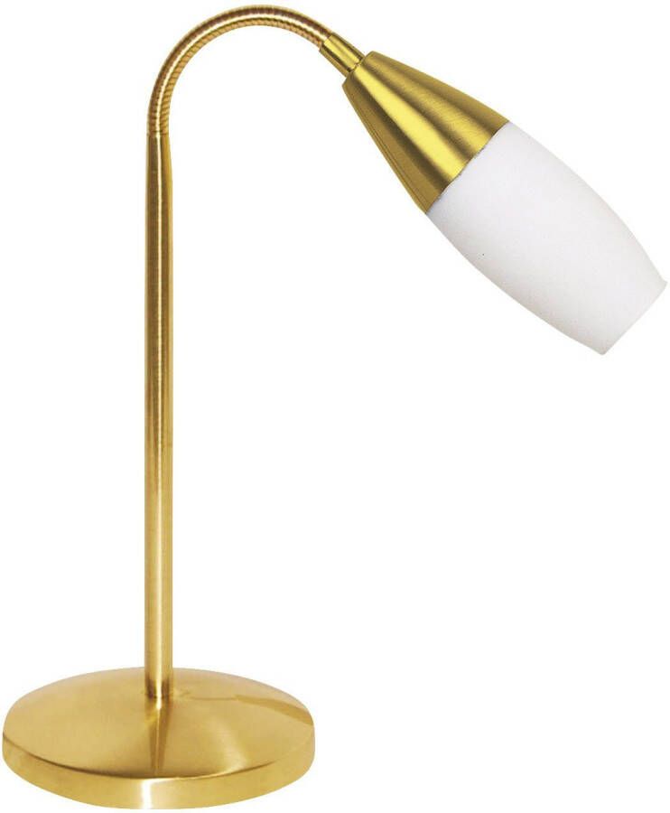 Näve Led-tafellamp GOLA Messinglamp met LED lamp (1 stuk)