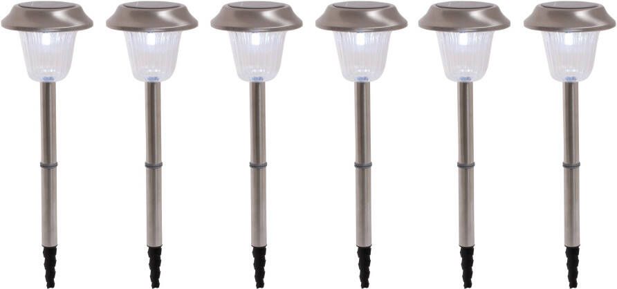 Näve Led-tuinlamp Set van 6 led-buitenlampen met een grondpen (6 stuks) - Foto 3