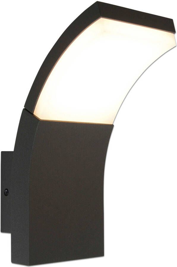 Näve Led wandlamp voor buiten Orbis Wandlamp terras antraciet hoogte: 19 8 cm led warmwit (1 stuk) - Foto 5