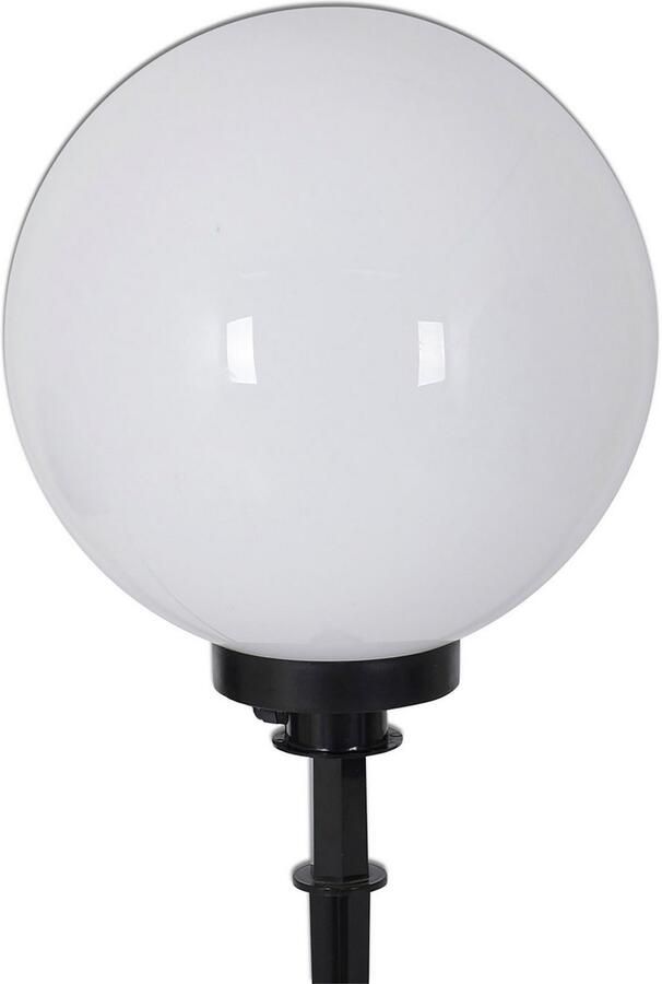 Näve Bollamp BALL Kunststof wit opaal d: 40 cm spit zwart excl. 1 x E27 max. 40 W (1 stuk) - Foto 2
