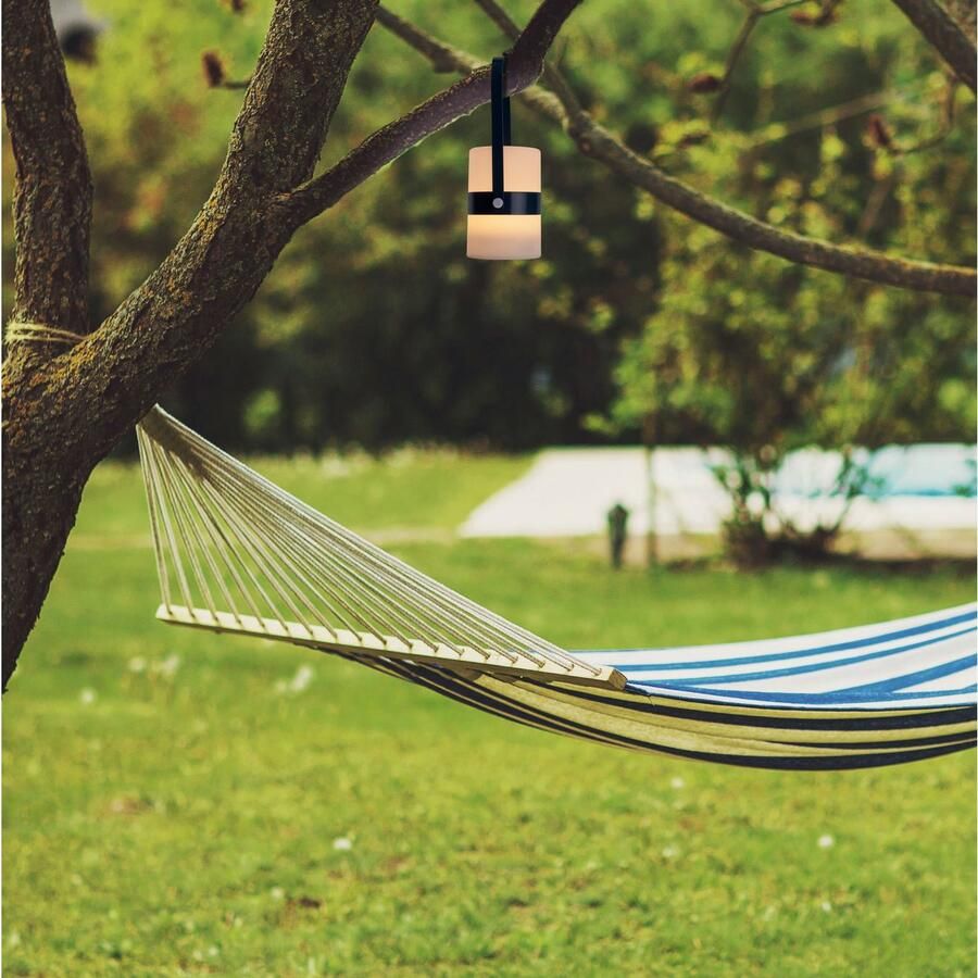 Näve Decoratieve ledverlichting Neo blauw wit incl. handgreep ophangbeugel incl. 1m usb-kabel warmwit (1 stuk)