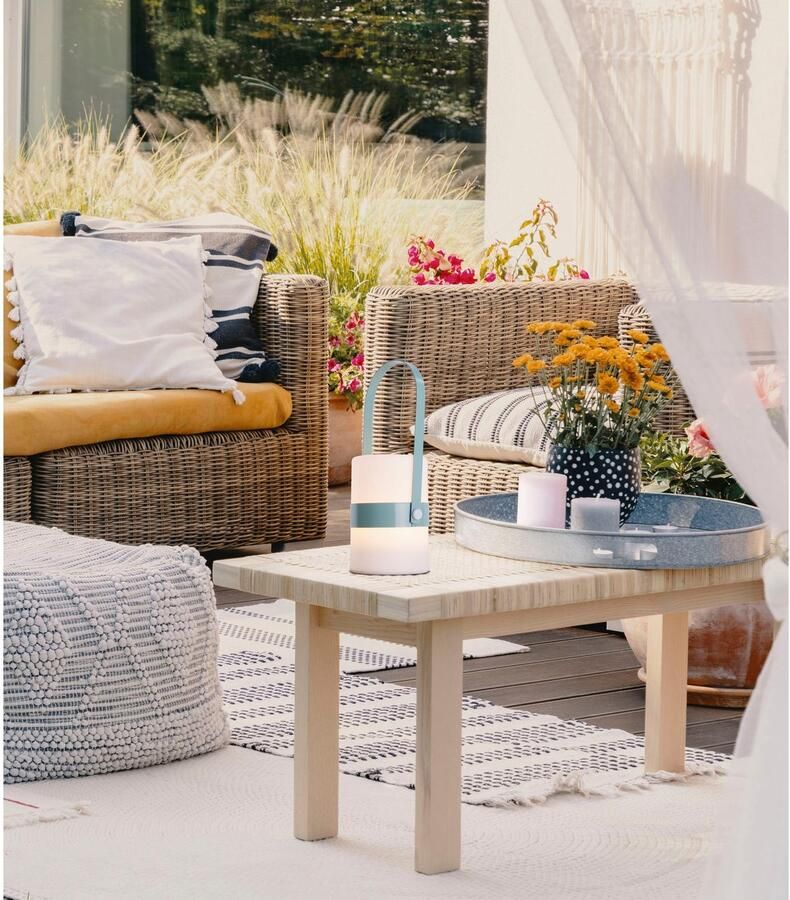 Näve Decoratieve ledverlichting Neo mint wit incl. handvat ophanghaak incl. 1m usb-kabel warmwit (1 stuk) - Foto 2