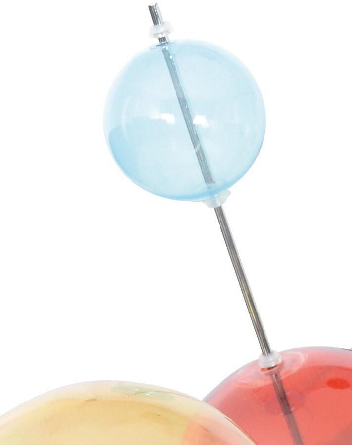 Näve Hanglamp Explosie Hanglamp metaal glas multicolour 10xG9 max.20 W - Foto 5