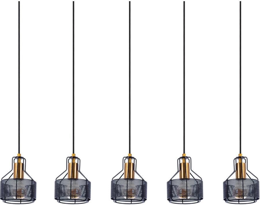 Näve Led-hanglamp Foro zwart golden (1 stuk) - Foto 2