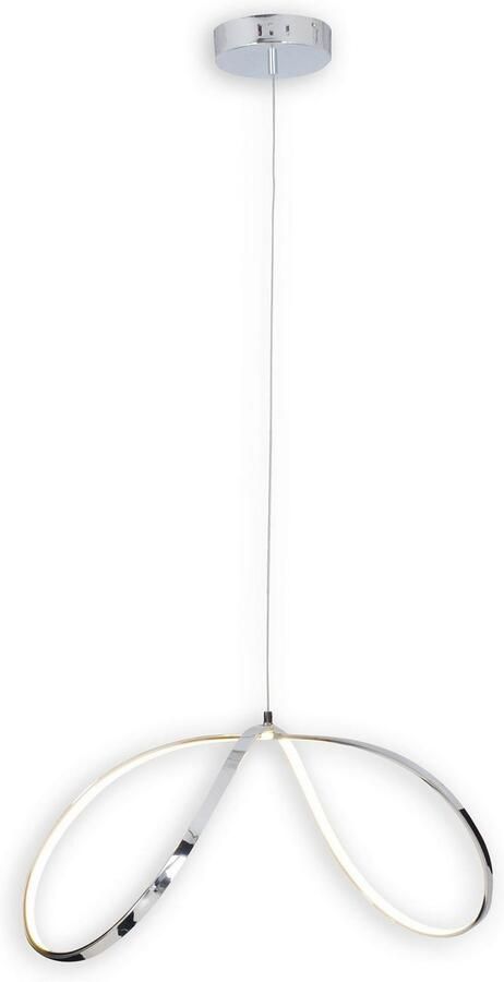 Näve Led-hanglamp Loop Line modern ontwerp aangenaam licht (1 stuk) - Foto 4