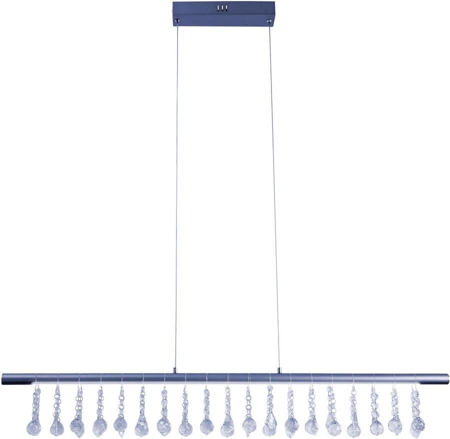 Näve Led-hanglamp Nobilis Hanglamp dimbaar warmwit L: 100 cm grijs (1 stuk) - Foto 3