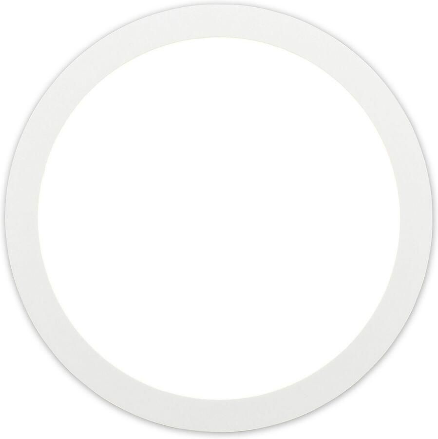 Näve Led-paneel Dimplex Opbouwpaneel wit rond dimbaar faseaan- en afsnijding D: 30cm (1 stuk)