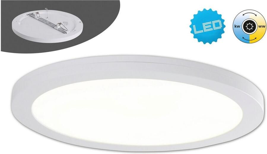 Näve Led-plafondlamp Bonus CCT-functie (via apparaat schakelaar) opbouw of flexibele installatie (1 stuk) - Foto 7