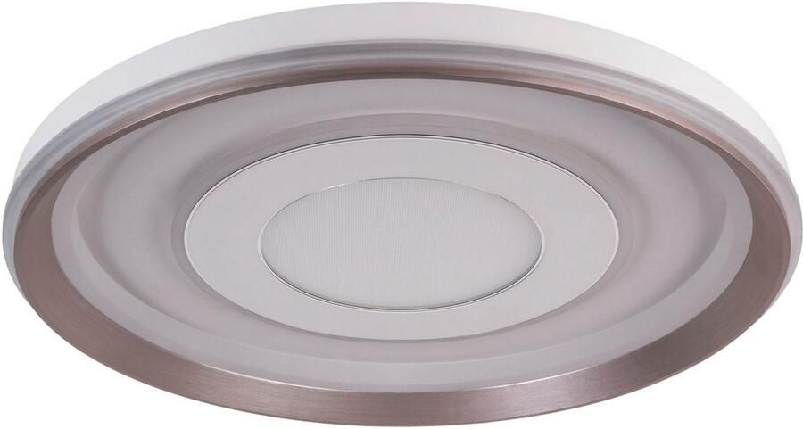 Näve Led-plafondlamp Doira wit zilver dimbaar met afstandsbediening (inclusief) cct geheugen nachtlampje (1 stuk) - Foto 9