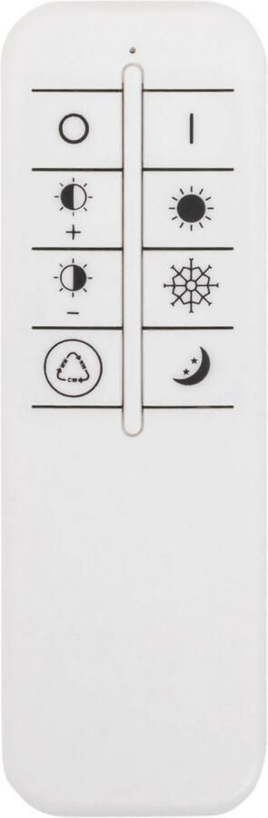 Näve Led-plafondlamp Malea dimbaar via afstandsbediening cct geheugen nachtlampje d: 49 cm wit (1 stuk) - Foto 9