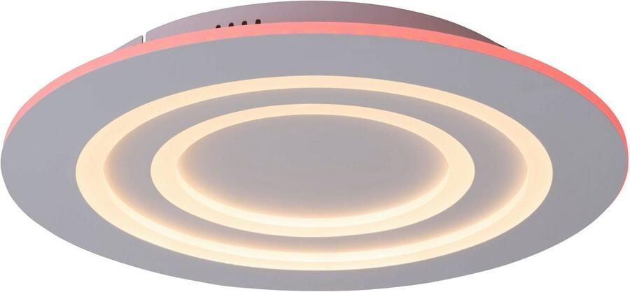 Näve Led-plafondlamp Mirel RGB CCT geheugen nachtlicht traploos dimbaar per radio afstandsbediening (1 stuk) - Foto 6