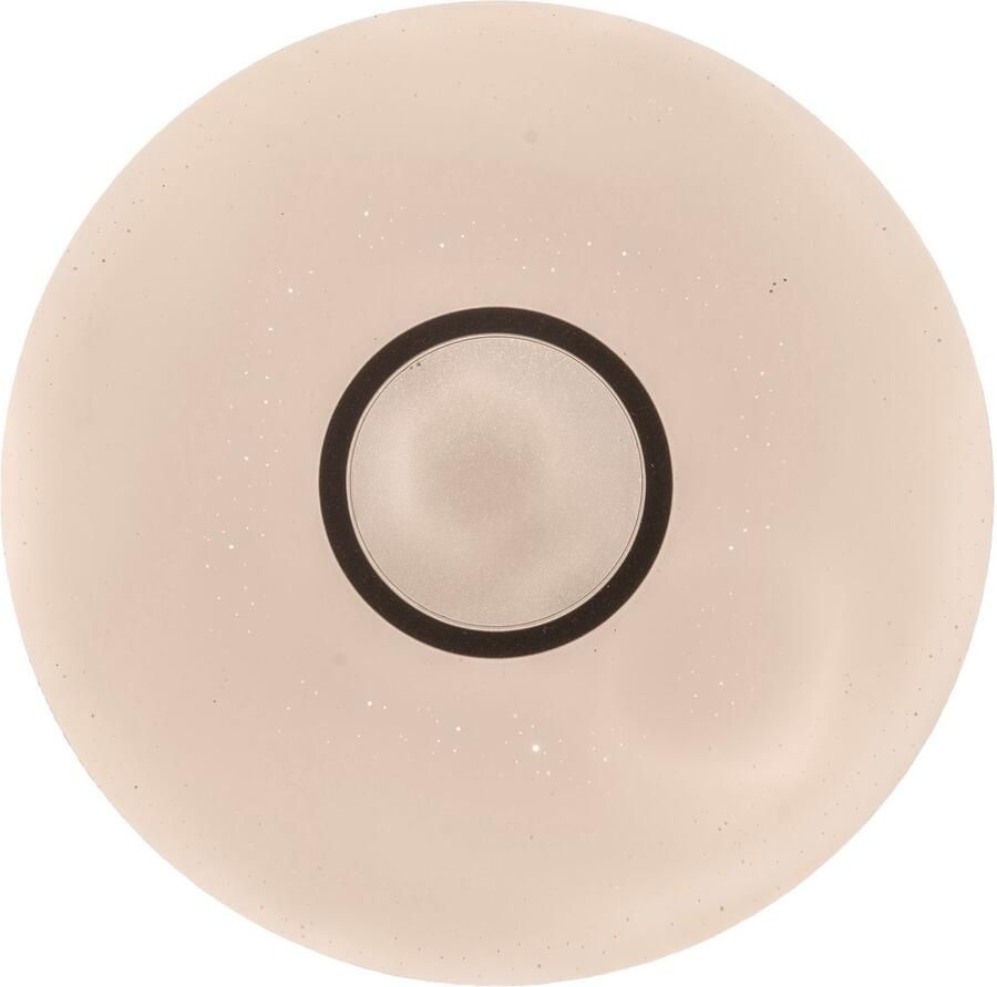 Näve Led-plafondlamp Picton Lampenkap kristaleffect stapsgewijs dimbaar via wandschakelaar warm wit (1 stuk) - Foto 3